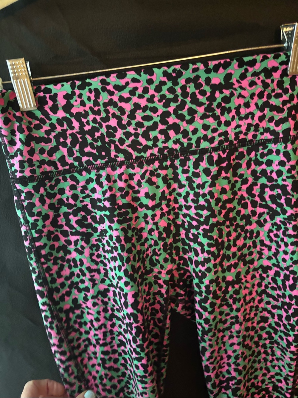 Fabletics Motion 365 Colorful Leopard Leggings - Picture 9 of 9